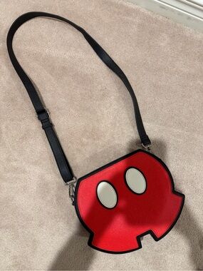 Loungefly mickey pants crossbody bag